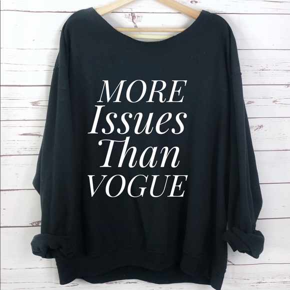 Sweaters - NEW Oversized Womens Sweatshirt, Vogue Sweater